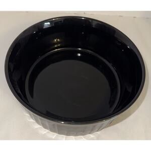 Mikasa Ultra Ceram Bake & Serve UP150 Opus Black Souffle Dish